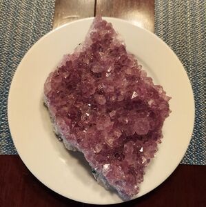 NATURAL AMETHYST LARGE ROCK EUC 1990s
